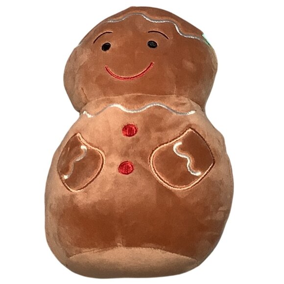 Pillowfort Gingerbread Man Plush 8" Stuffed Animal Christmas Plushie - Picture 4 of 5